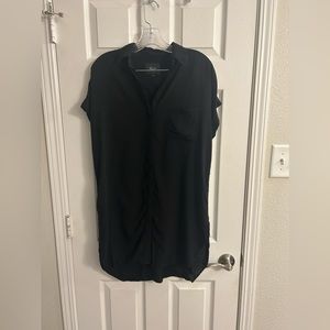 Rails Black Shirt Dress - Size Small